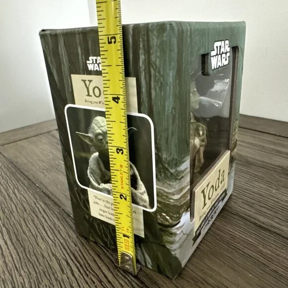 STAR WARS Yoda "Bring You Wisdom" I Will - Statue Figure w/Book Open Box Figure - Picture 4 of 11